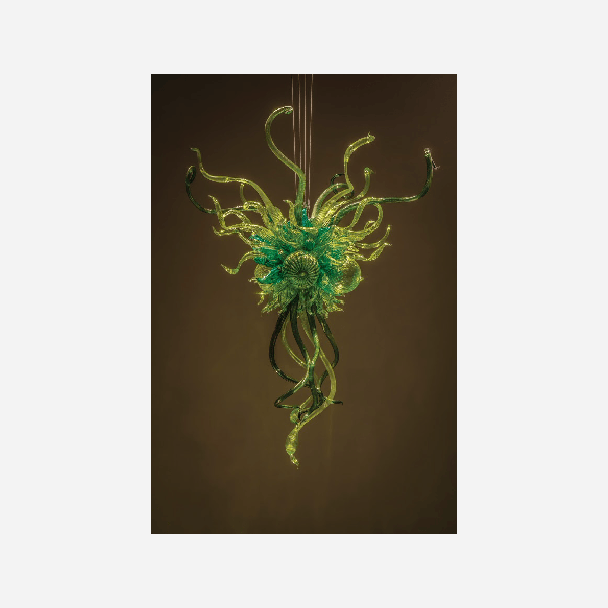 Peridot Green Chandelier